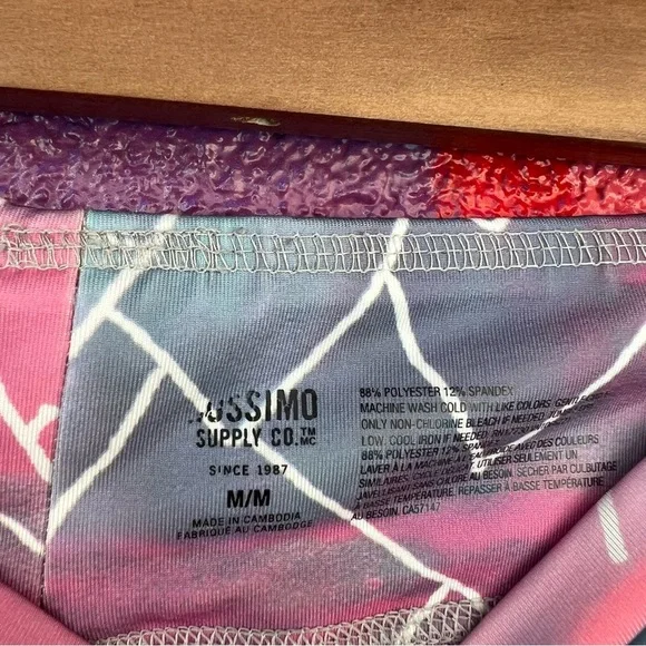 Yoga pants mountains and pastel sky size medium - Picture 3 of 4